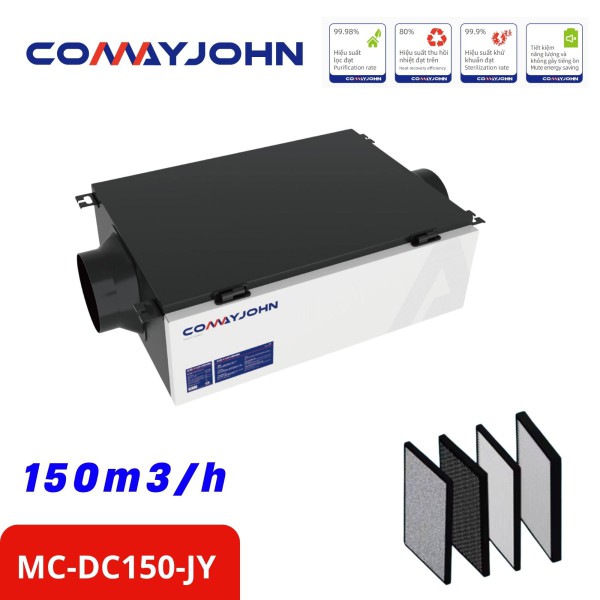 MC-DC150-JY - Máy cấp khí tươi Comayjohn 150m3/h (1 chiều)