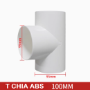 Chia gió chữ T nhựa ABS cao cấp D100, D150