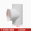 Chia gió chữ T nhựa ABS cao cấp D100, D150