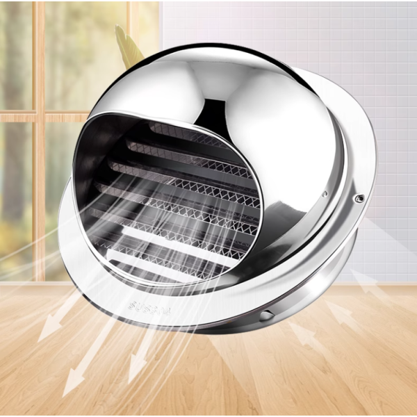 Co che mưa inox 304, D100|D150|D200