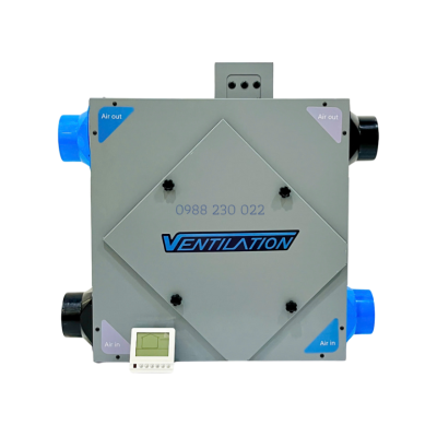 Máy cấp khí tươi 2 chiều hồi nhiệt 500m3/h KV500P-D