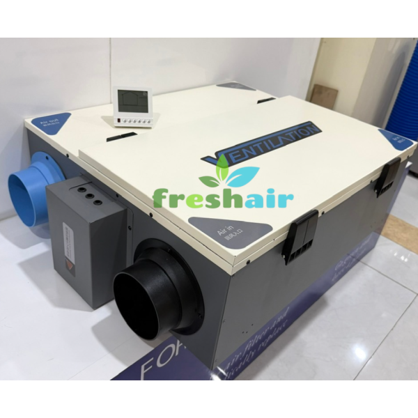 Máy cấp khí tươi 2 chiều hồi nhiệt FRESH AIR 350m3/h Model KV350P-L