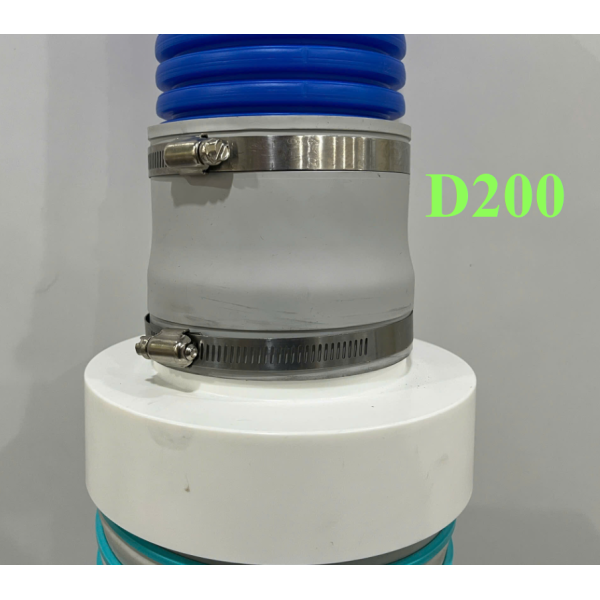 FRESH AIR - Nối mềm đầu máy ra ống DN200