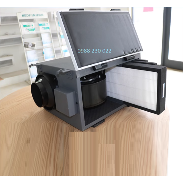Quạt cấp khí tươi có lọc 3 lớp PM2.5 thanh lọc không khí 350m3/h