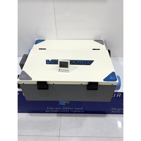 Máy cấp khí tươi 2 chiều hồi nhiệt KV250P-L