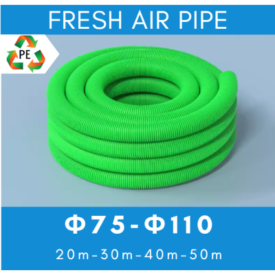 Ống gió tươi chuyên dụng XANH LÁ | HDPE Fresh Air Pipe GREEN