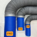 Ống gió mềm 2 lớp bọc PVC - D250 x 8m