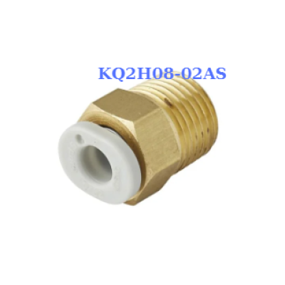 Đầu nối khí SMC KQ2H08-02AS