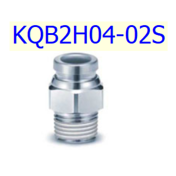 Đầu nối khí SMC KQB2H04-02S