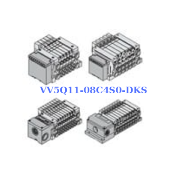 Đế van SMC VV5Q11-08C4S0-DKS