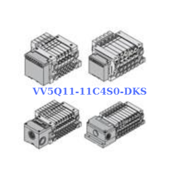 Đế van SMC VV5Q11-11C4S0-DKS